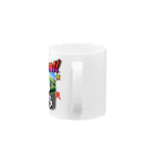 しゅりんぷぅ2番館の満員ラッシュアワー Mug :handle