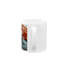 ハッピーメイトのLove 海老 Mug :handle