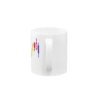 AURA_HYSTERICAのローソク足 Mug :handle