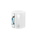 ダイナマイト87ねこ大商会のぐったりぺんぎん Mug :handle