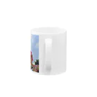 バンコクのプロ忍者のピンクガネーシャ Mug :handle