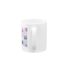 NukoNukoの夢カワイイねこ天使（大群） Mug :handle