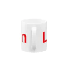 アメリカンベース のロックオン Mug :handle