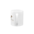 りべるたの概念文字入りクリア Mug :handle