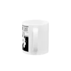 Mr.Rightのレトロなモノトーンコーデ ｢Stay With Me｣ Mug :handle