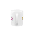 おそばのにゃんこずきんちゃんず Mug :handle