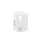 N design laboratoryのドットクリームソーダ Mug :handle