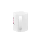 筆文字ギフトのお店Ａ＊poetry（ポエトリー）のあいぼうのぶたくん Mug :handle