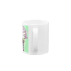 おんなどもの可愛いグッズショップのぱすてるりょうちゃん Mug :handle