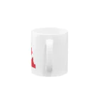 つぼいたけしのPYLON RED Mug :handle