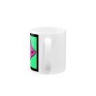 Mieko_KawasakiのCAN'T GET ENOUGH / GREEN トイレットペーパー　 Mug :handle
