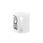 燻製料理の店 くらげ亭（海月亭）のくらげちゃん Mug :handle