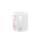 ☆ららくらら☆のHeart Mug :handle