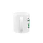 Kamochiのトリケラトプス Mug :handle