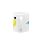 はとやの帽子をかぶった鳩 Mug :handle