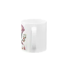 ローズルの花を吐く Mug :handle