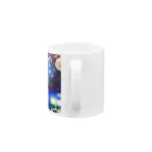 ナギ@❤️うちなーLove❤️🌈PleiadesStarSeed🌈✨てぃん✴︎がぁーら主宰✨🌈のPleiades floating on the horizon Mug :handle