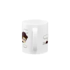 インテリアクレールのカーテンマンJr.（ピューン）のマグカップ Mug :handle
