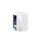 asunの渋色マーブル Mug :handle