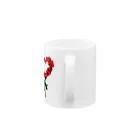 tak8455のHeart of rose Mug :handle