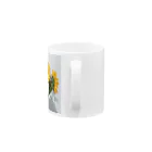 hibari no heyaのヒマワリ Mug :handle