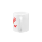 すきなものやのHeart×3 Mug :handle