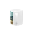 simple_NのSea girl Mug :handle