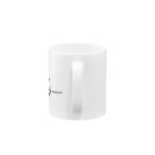RU DESIGNのふにゃまるさん Mug :handle
