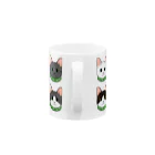 OSORAの日本の猫たち Mug :handle