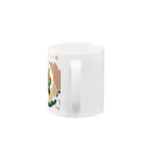 Mitsu-Zoのカッパカモ４ Mug :handle