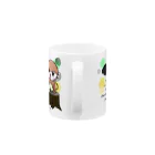 りあろーずのやんちゃなおサル＆関西弁さる水玉マグ Mug :handle