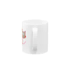 Shop LilyのLiar Catのマグカップ Mug :handle