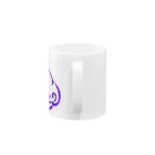 酒飲みウェアのVABYSちゃん紫 Mug :handle