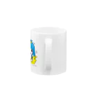 Akiko Hiramatsuの青髪のリリー Mug :handle