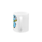 ねこねこうおのペアルック　魚くん Mug :handle