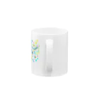 ナチュラルドッグリーフのミニチュアダックス天使 Mug :handle