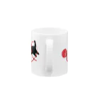 yuugatagataの黒ねこと毛糸玉 Mug :handle