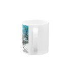 始発ちゃんの駅から見えた海 Mug :handle