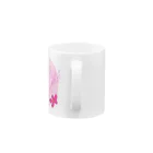 Karinsyrupの花梨の花香る(ピンク) Mug :handle