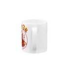 ITSUMItalkstoreのDURGA 赤×黄色（ズレ） Mug :handle
