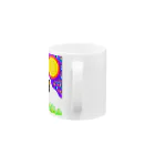 どりほぷのいぬのお月見 Mug :handle