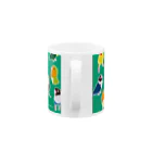 UCHINOKO　SHOPのラブバードさんのマグカップ Mug :handle