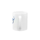 hukamiaquariumの『ゆ』の字の海水魚 Mug :handle