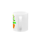 はっかあめのクリスマスツリー Mug :handle