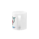 DIE SMILINGのあくびネコ Mug :handle