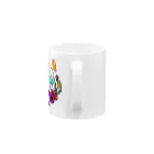 samanaboeのFeel the wind. color Mug :handle