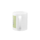 まふゆのmafu green Mug :handle