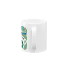 wokasinaiwoのコーヒーにミルク Mug :handle