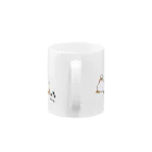 mocaのTEKUTEKUアヒル Mug :handle