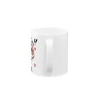 ぬこのオリジナルグッズ！の推し事中ぬこ Mug :handle